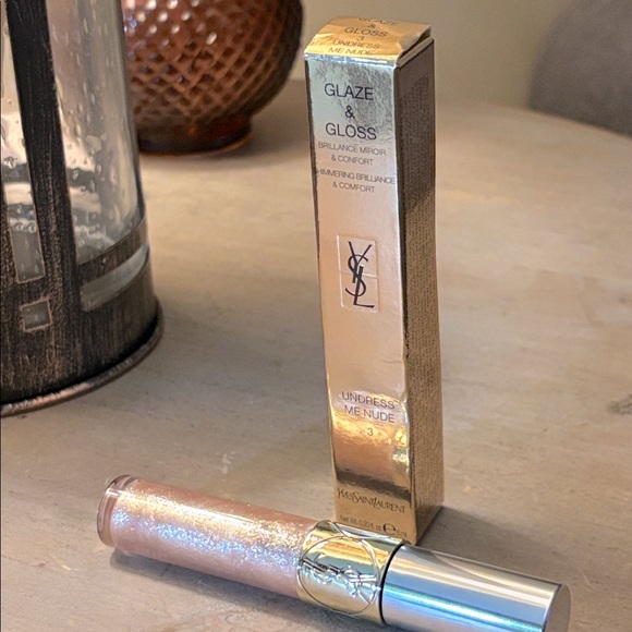 Yves Saint Laurent Glaze & Gloss in Shimmering Undress Me Nude - Picture 1 of 5